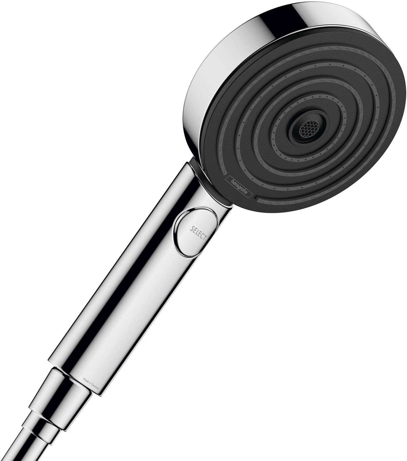 Barre de douche Hansgrohe avec douchette à main Pulsify Select S 105 3 jets et flexible Isiflex — vue 3
