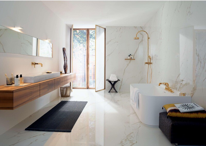 Luxe compact : la tendance salle de bains de 2022