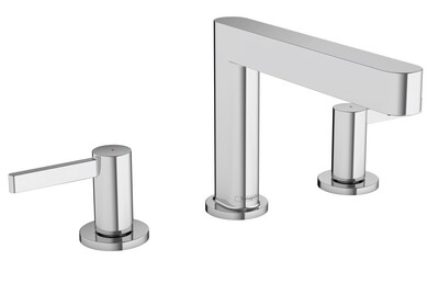 Mélangeur de lavabo 3 trous Hansgrohe Finoris 110 avec bonde push-open