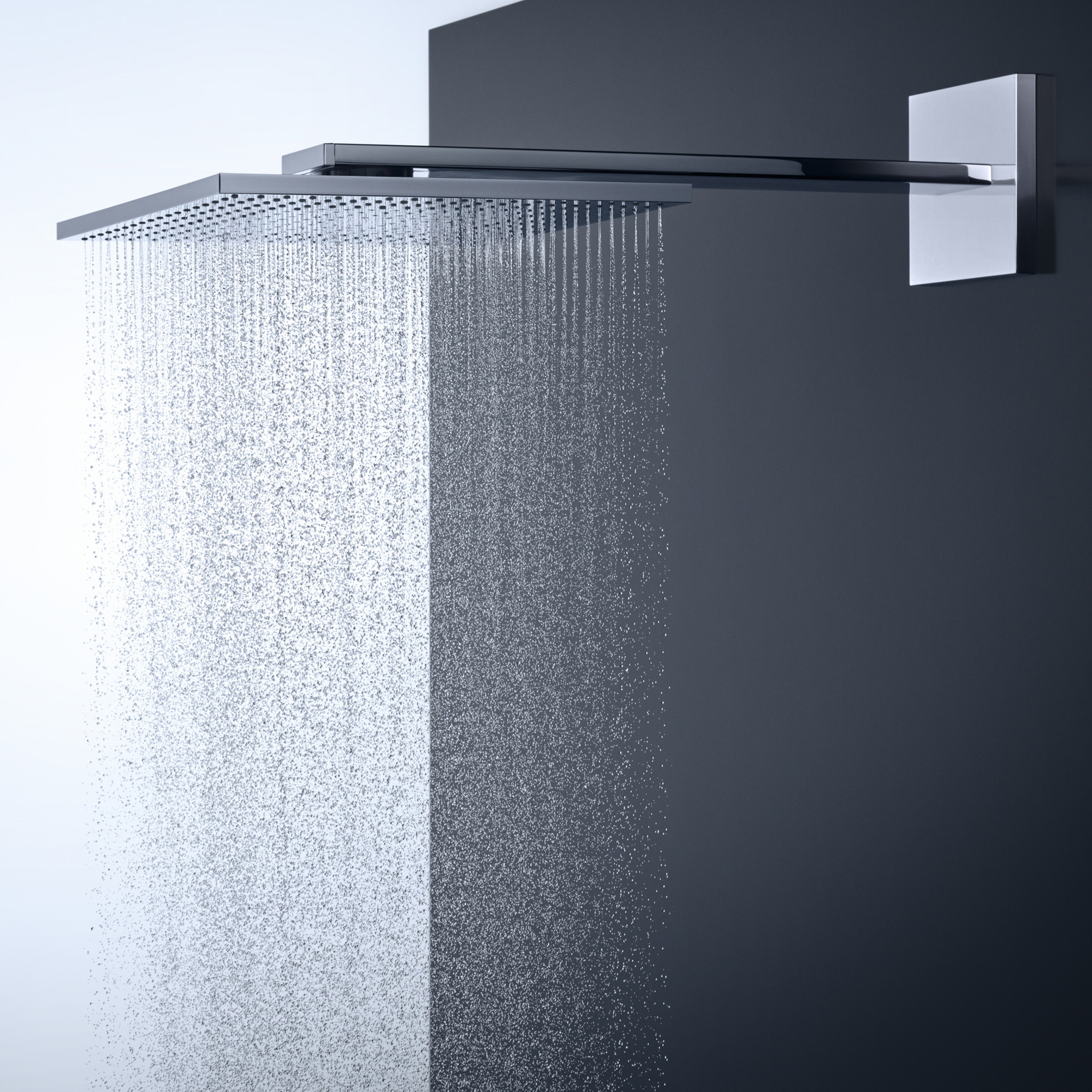 Douche de tête Axor ShowerSolutions 300 1 jet avec bras de douche 450 mm - vue 4
