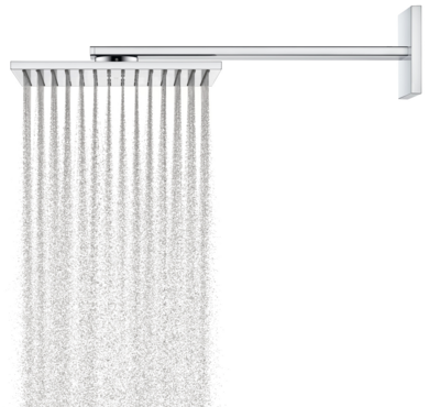 Douche de tête Axor ShowerSolutions 300 1 jet avec bras de douche 450 mm
