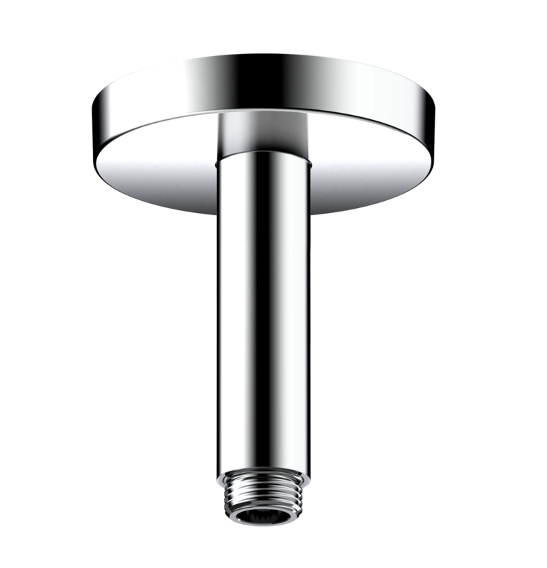 Bras de douche plafonné AXOR ShowerSolutions S 100 mm avec rosace ronde