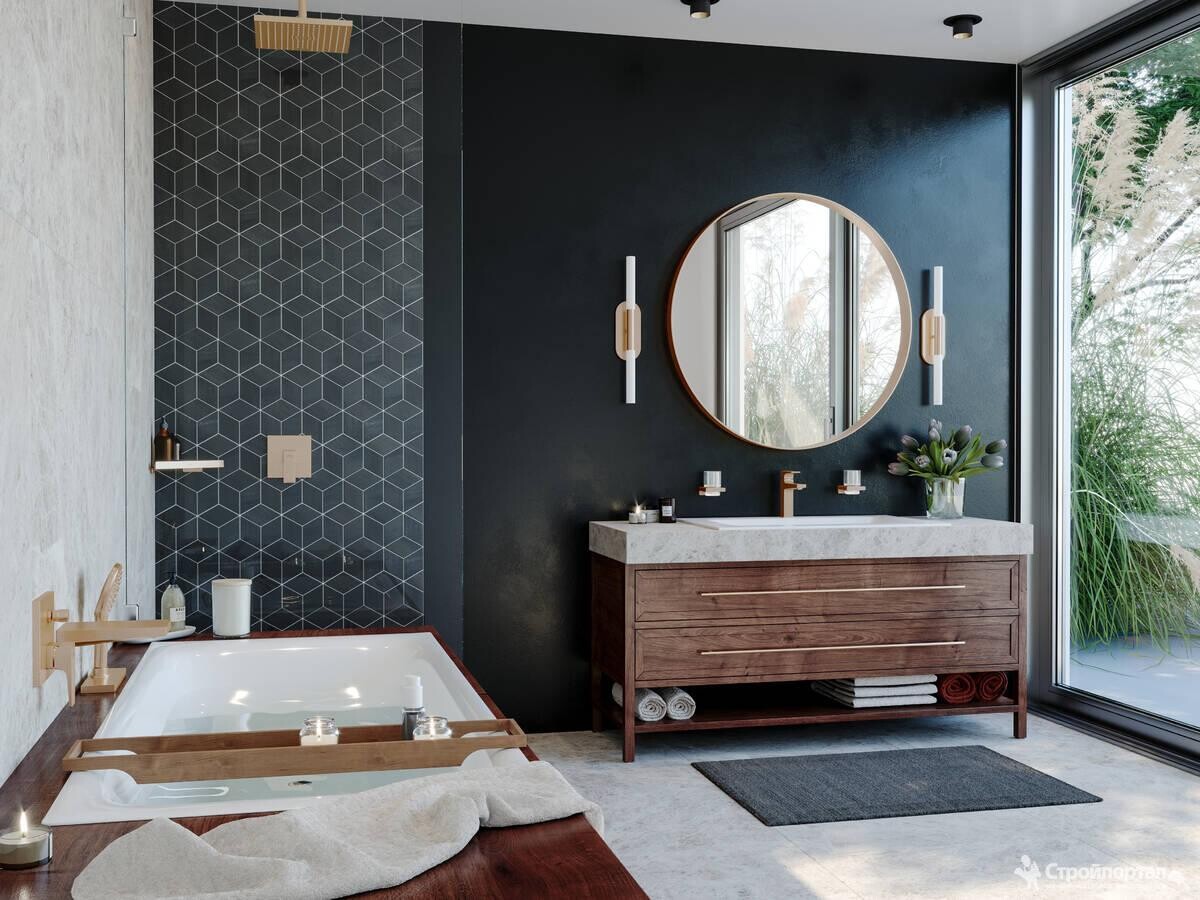 Douche de tête Hansgrohe Raindance E 300 air 1 jet avec raccordement plafond en doré poli