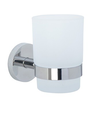 Porte brosse à dents Nofer Niza en chromé satiné