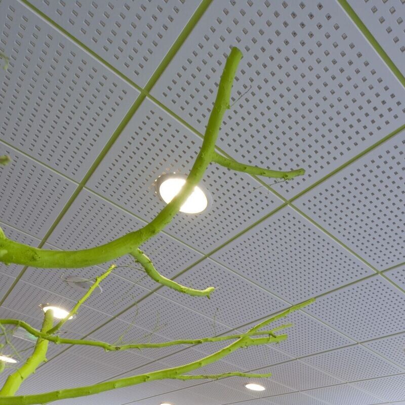 Dalle de plafond Knauf Belgravia Micro M1 60 cm x 60 cm