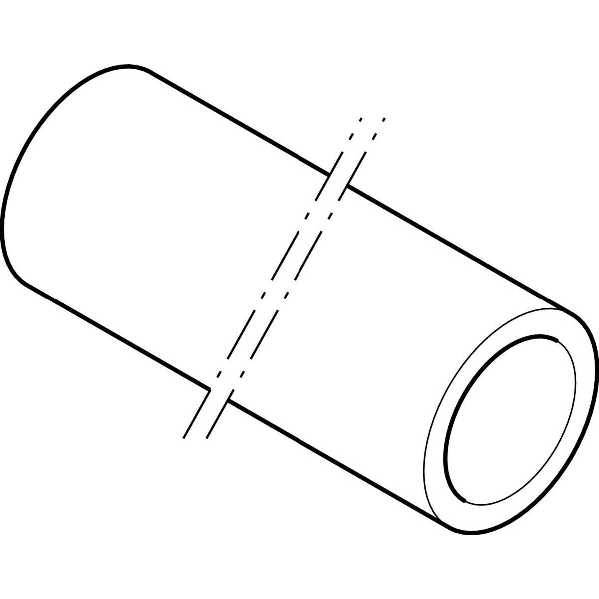 Tube Geberit PEHD Silent db 20 : d=110mm / Achat par multiple de 3 mètres — vue 2
