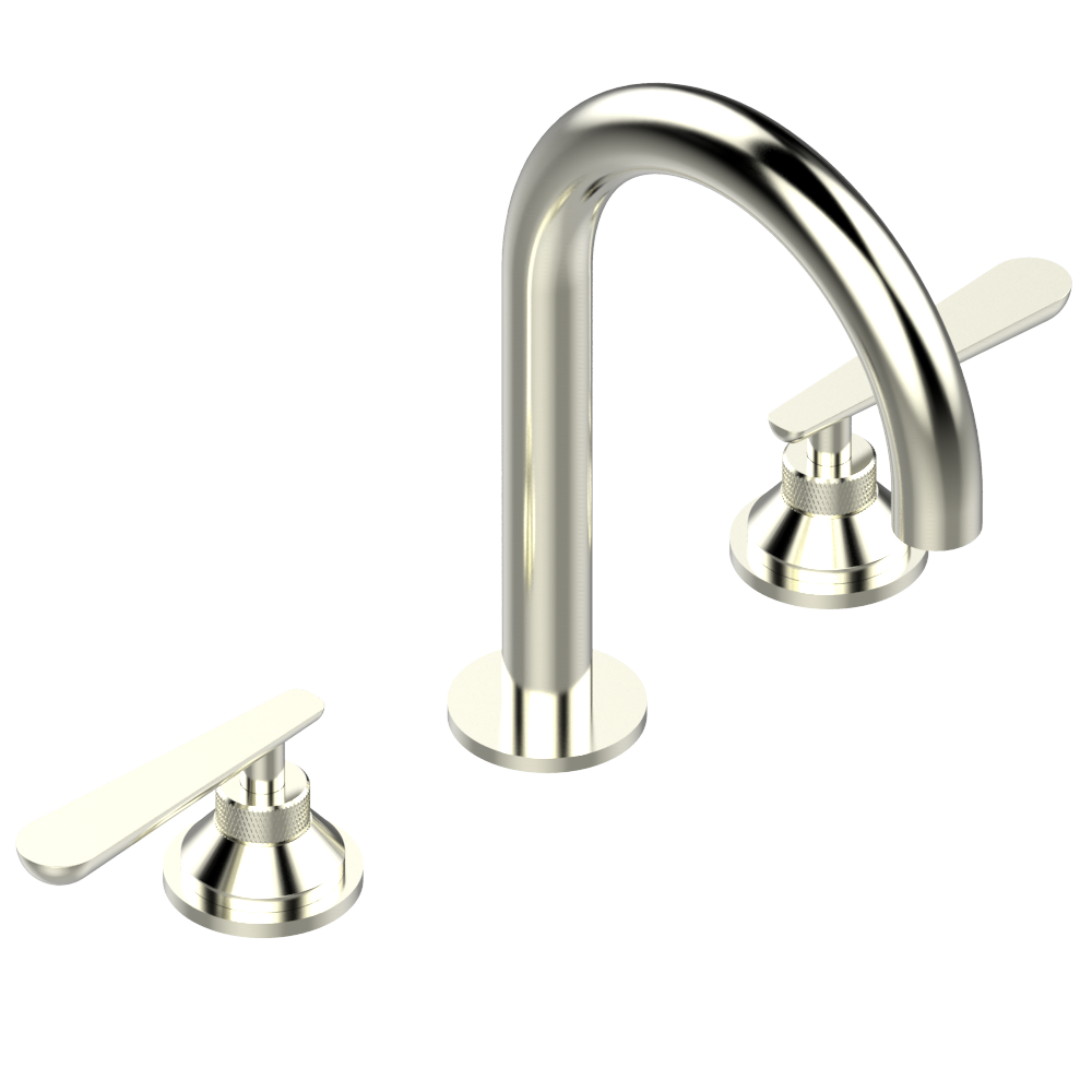 Mélangeur de lavabo 3 trous THG avec vidage bec haut - Collection "Dean" — vue 5