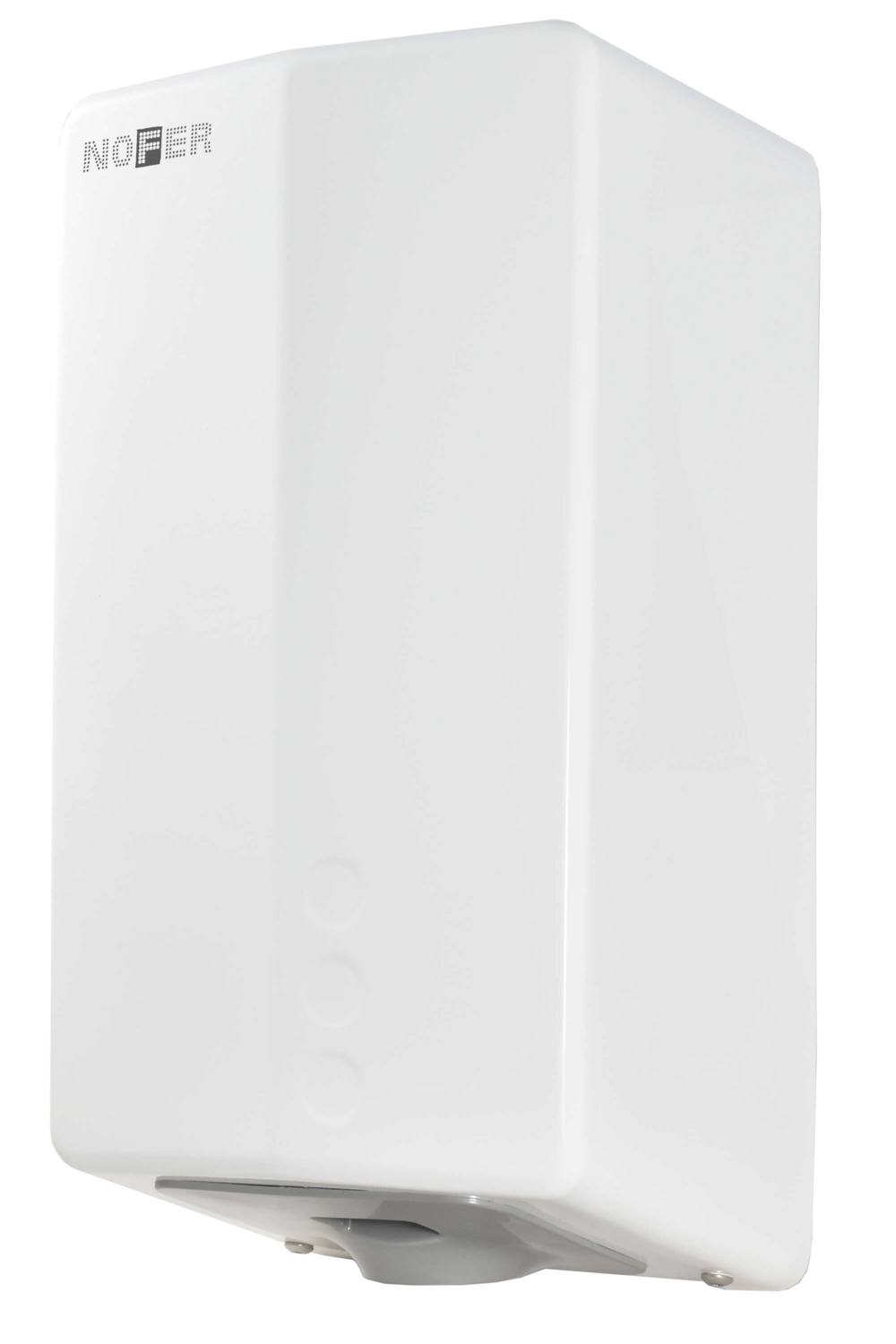 Sèche-mains avec capteur électronique Nofer Fuga Evo en blanc