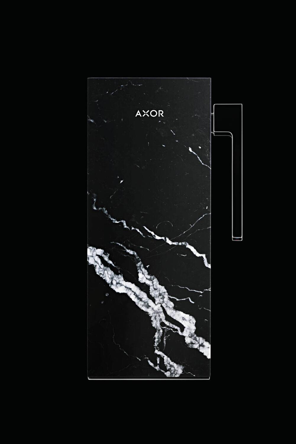 Plaque de finition 200 AXOR MyEdition en marbre noir — vue 2
