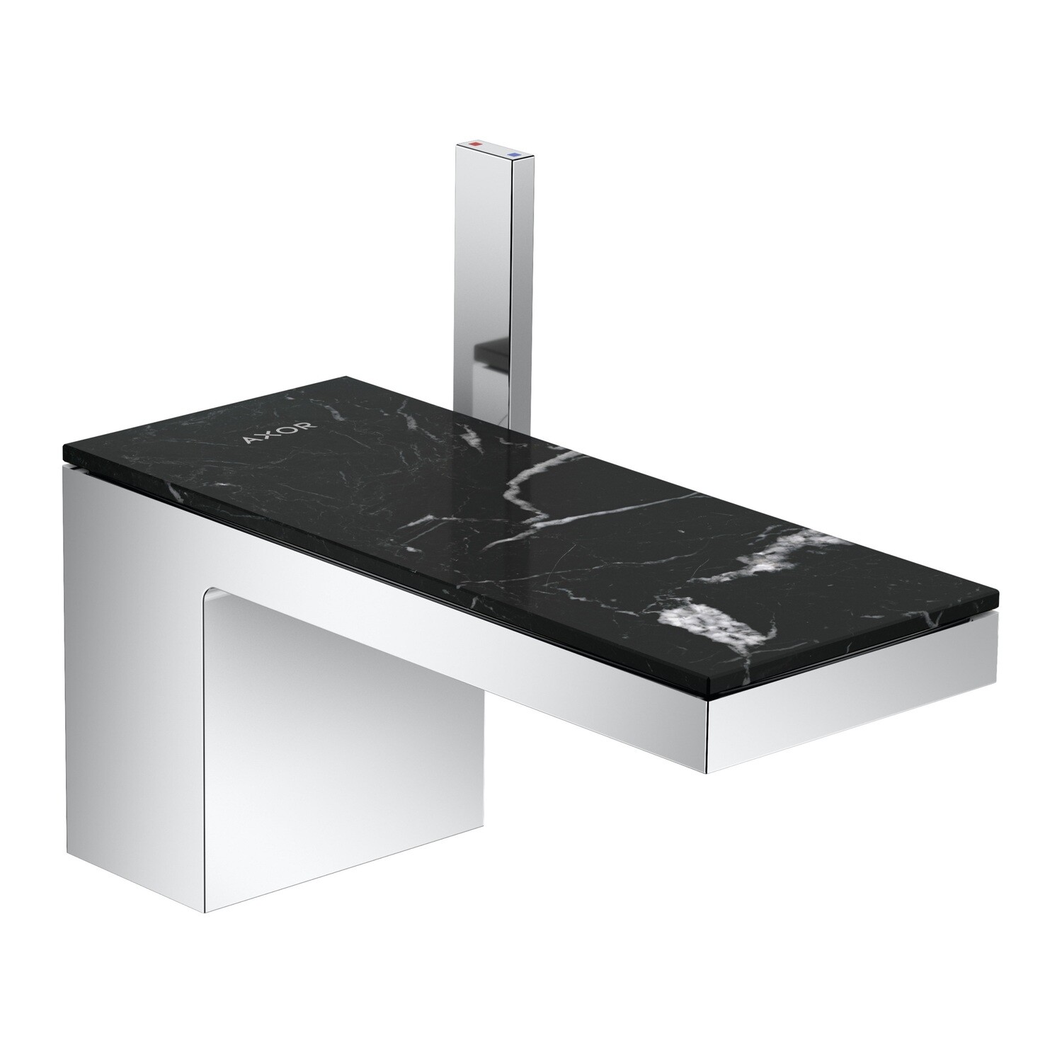 Plaque de finition 200 AXOR MyEdition en marbre noir — vue 4