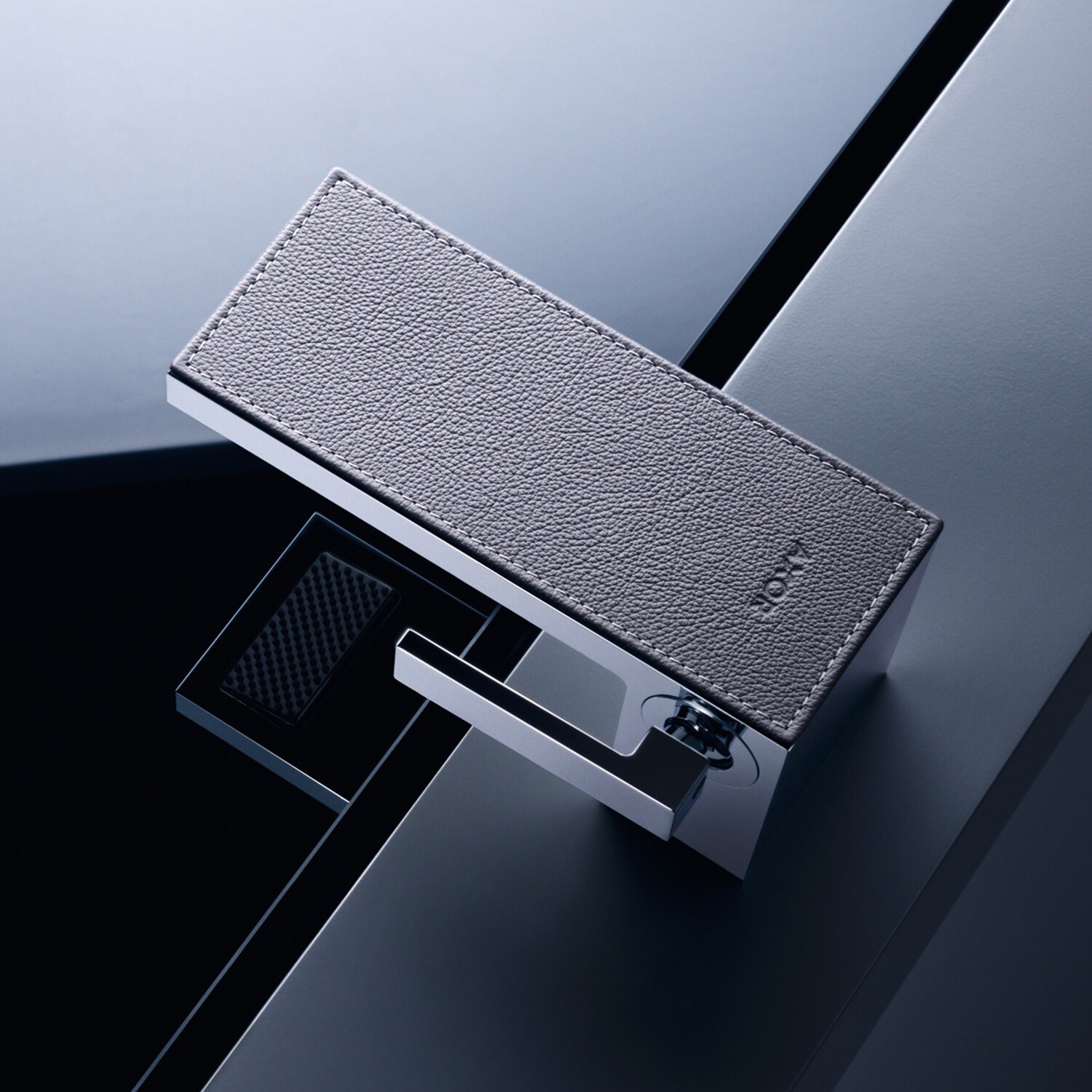 Plaque de finition 200 AXOR MyEdition en cuir — vue 3