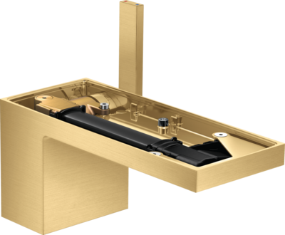 Mitigeur de lavabo AXOR MyEdition 70 sans plaque avec bonde push-open en doré brossé