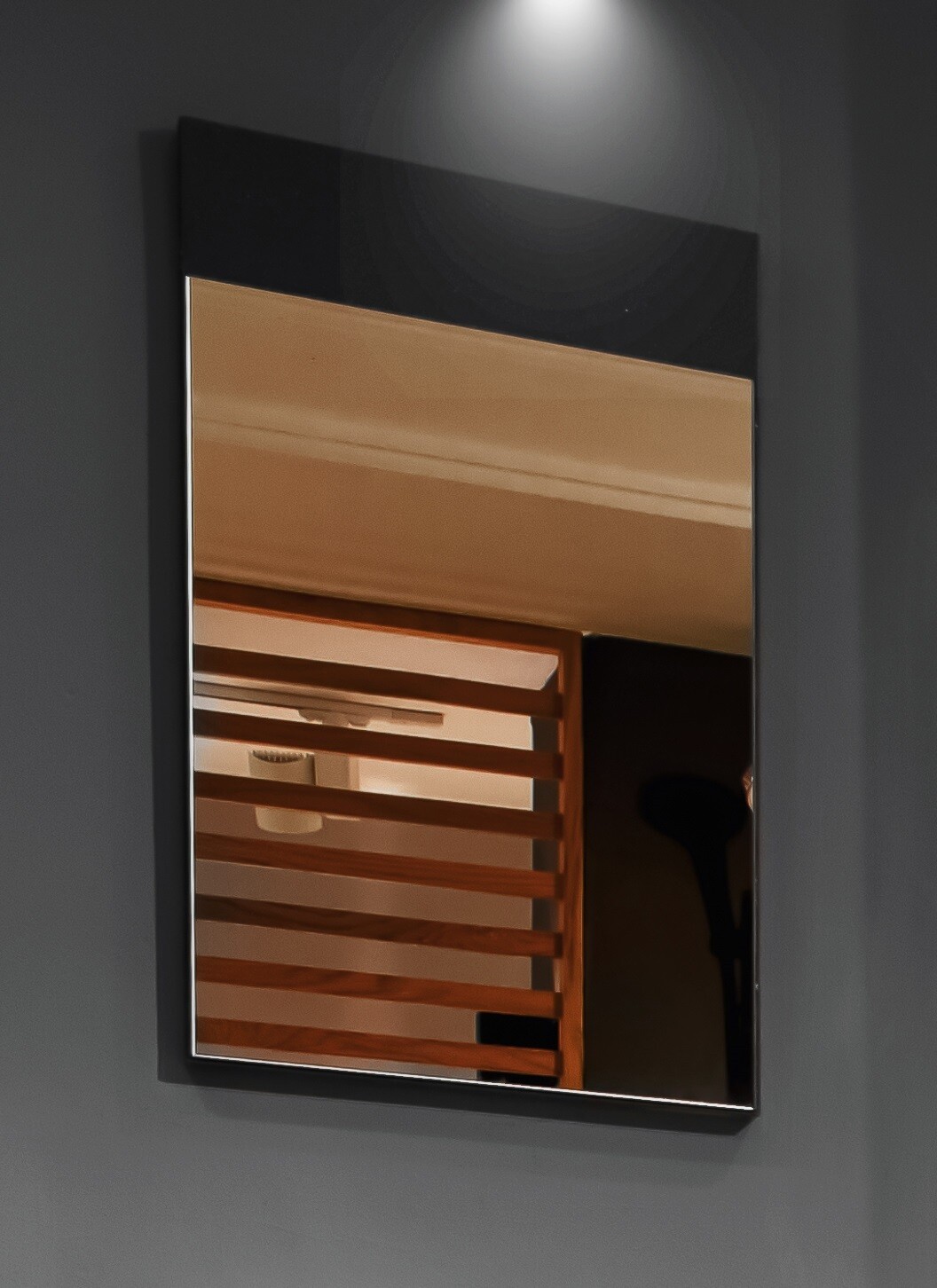 Miroir de salle de bains Aden 60 cm x 34 cm - High Gloss