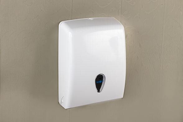 Distributeur de papier essuie-mains Nofer Tissu en blanc — vue 2