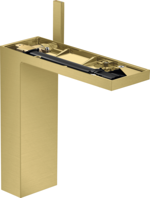 Mitigeur de lavabo AXOR MyEdition 230 sans plaque, avec bonde push-open en laiton brossé