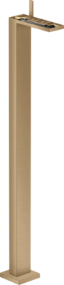 Mitigeur de lavabo AXOR MyEdition sur pied sans plaque, avec bonde push-open en bronze brossé