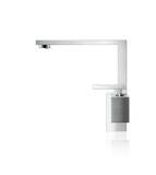 AXOR Edge Mitigeur de lavabo 190, coupe diamant, bonde push-open