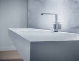 AXOR Edge Mitigeur de lavabo 190, coupe diamant, bonde push-open