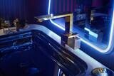 AXOR Edge Mitigeur de lavabo 190, coupe diamant, bonde push-open