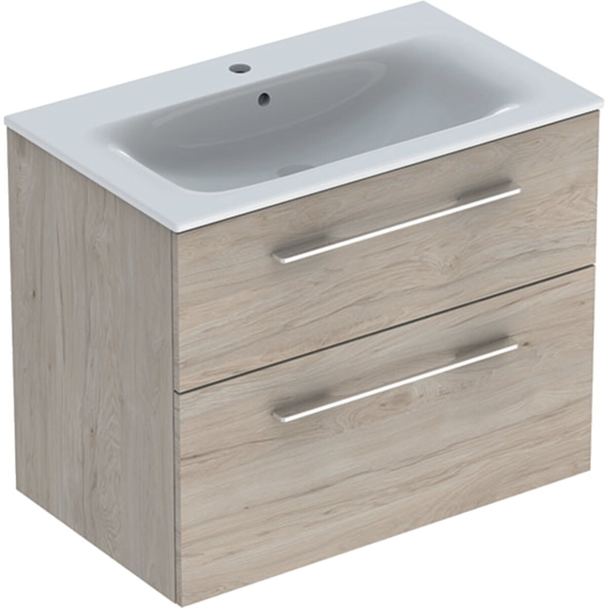 Geberit Selnova Square 100 cm Washbasin for Furniture