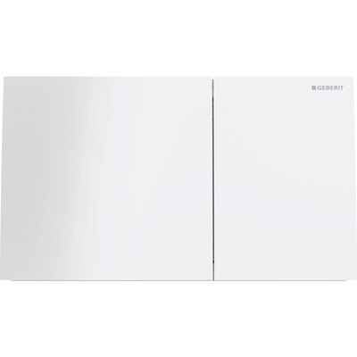 Plaque de déclenchement Geberit Sigma70 / Blanc