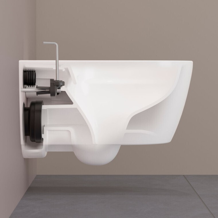 Matériel de fixation Geberit Next pour WC suspendu type EFF3