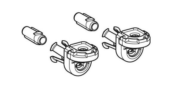 Matériel de fixation Geberit Next pour WC suspendu type EFF3 — vue 3