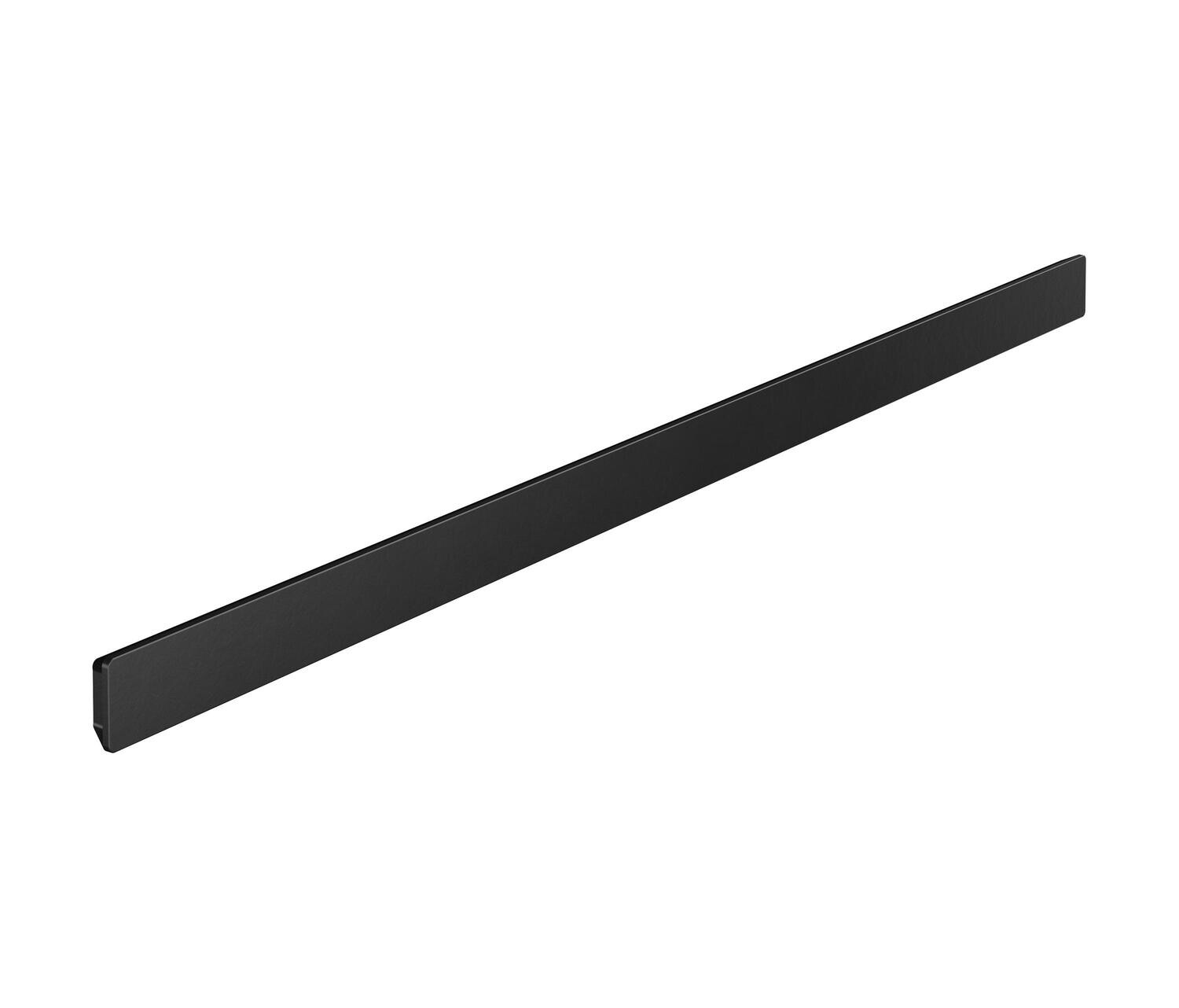 Barre murale Hansgrohe WallStoris en noir mat