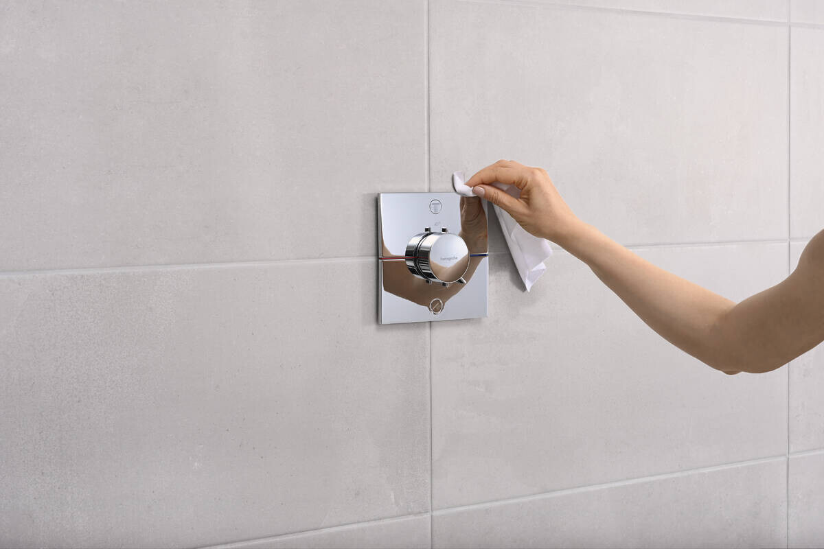 Set de finition pour mitigeur thermostatique encastré Hansgrohe ShowerSelect Comfort E — vue 4