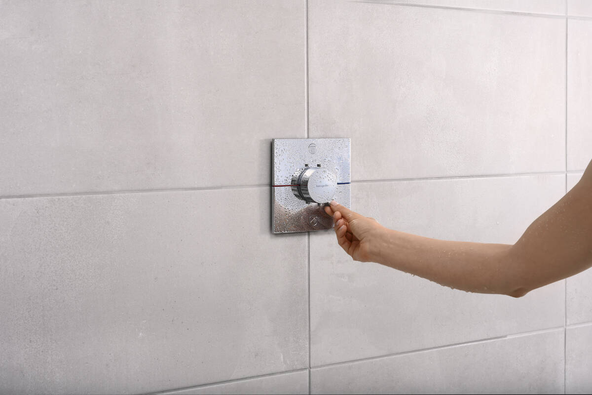 Set de finition pour mitigeur thermostatique encastré Hansgrohe ShowerSelect Comfort E - vue 6