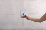 ShowerSelect Comfort E Set de finition pour mitigeur thermostatique encastré avec 2 fonctions