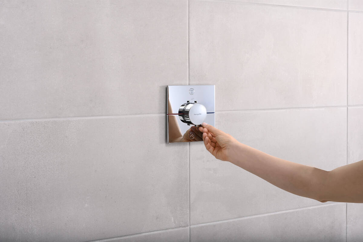 Set de finition pour mitigeur thermostatique encastré Hansgrohe ShowerSelect Comfort E - vue 8