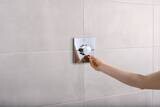 ShowerSelect Comfort E Set de finition pour mitigeur thermostatique encastré avec 2 fonctions
