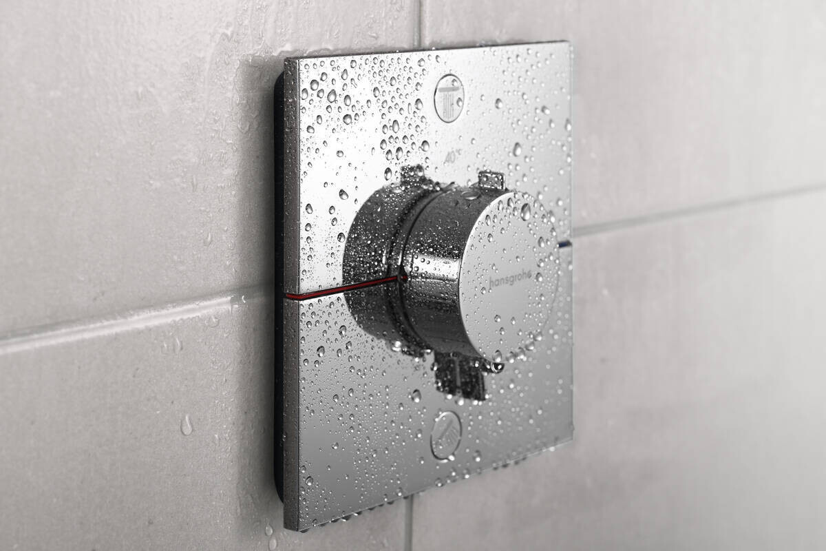 Set de finition pour mitigeur thermostatique encastré Hansgrohe ShowerSelect Comfort E — vue 3