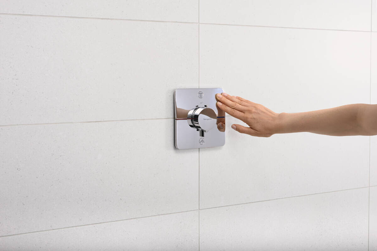 Set de finition pour mitigeur thermostatique encastré Hansgrohe ShowerSelect Comfort Q — vue 5