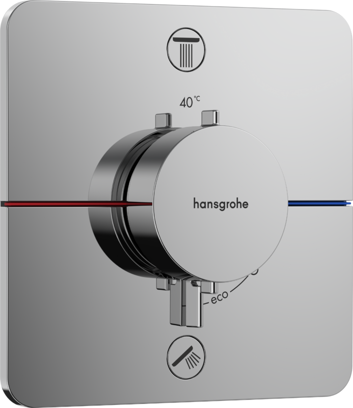 Set de finition pour mitigeur thermostatique encastré Hansgrohe ShowerSelect Comfort Q