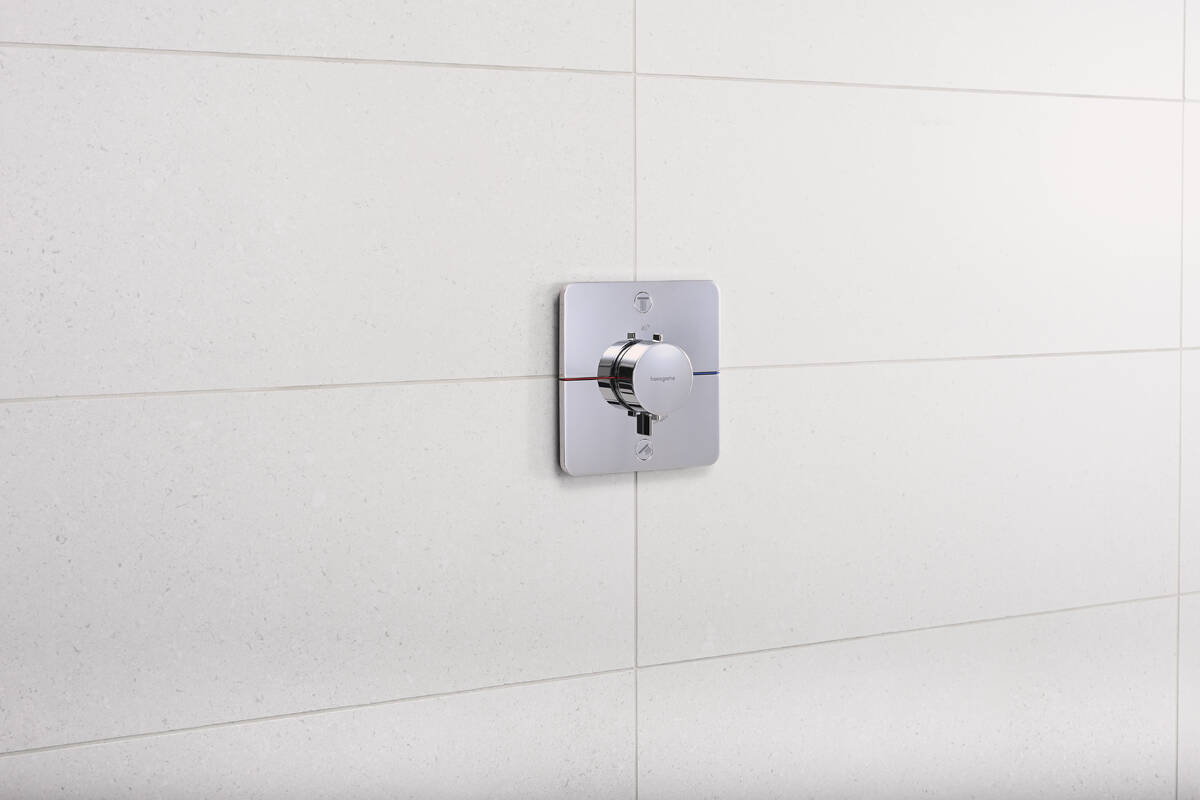 Set de finition pour mitigeur thermostatique encastré Hansgrohe ShowerSelect Comfort Q - vue 2
