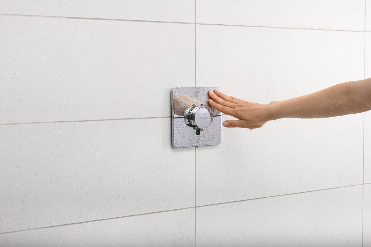 Set de finition pour mitigeur thermostatique encastré Hansgrohe ShowerSelect Comfort Q - vue 8