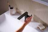Tecturis E Mitigeur de lavabo 110 Fine CoolStart, bonde clic-clac