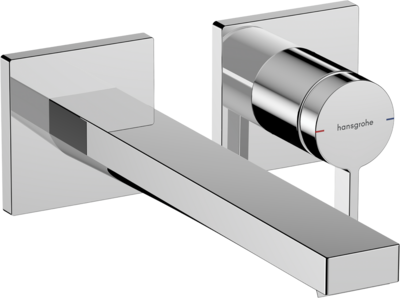 Mitigeur de lavabo encastré Hansgrohe Tecturis E 225 mm en laiton chromé