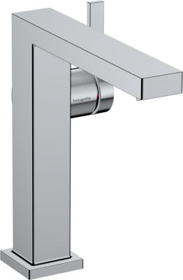Mitigeur de lavabo Hangrohe Tecturis E Fine 150 CoolStart avec bonde Push-Open