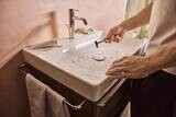 Tecturis S Mitigeur de lavabo 110 CoolStart avec tirette et vidage