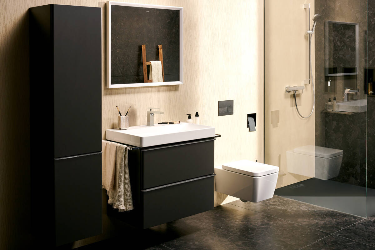 Mitigeur de lavabo Hansgrohe Tecturis E 110 CoolStart avec tirette et vidage - vue 6