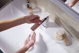 Tecturis E Mitigeur de lavabo 110 CoolStart avec tirette et vidage
