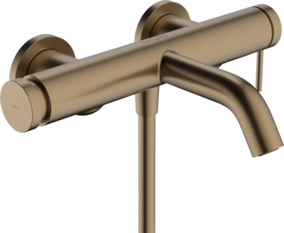 Mitigeur de bain / douche Hansgrohe Tecturis S en bronze brossé
