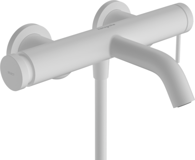 Mitigeur de bain / douche Hansgrohe Tecturis S en blanc mat