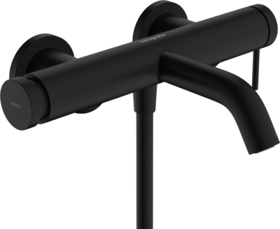 Mitigeur de bain / douche Hansgrohe Tecturis S en noir mat