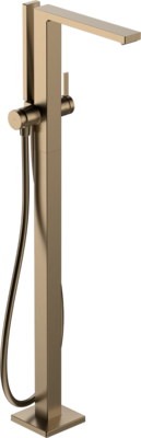 Mitigeur de bain / douche Hansgrohe Tecturis E pour montage au sol en bronze brossé