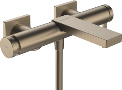 Mitigeur de bain / douche Hansgrohe Tecturis E en bronze brossé