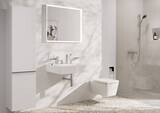 Tecturis E Mélangeur de lavabo 3 trous 150 EcoSmart+ avec bonde clic-clac